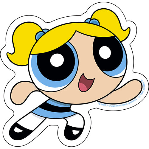Powerpuff Girls Bubbles 4.25"x4.4" Sticker - 6 pc prepack