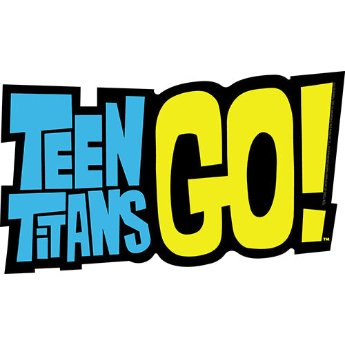 Teen Titans Go! Logo 5.5"x3.25" Sticker - 6 pc prepack