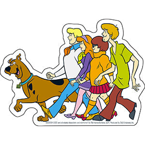 Scooby Doo The Gang 5"x4" Sticker - 6 pc prepack