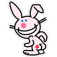 Thumbnail for It's Happy Bunny Kiss My Ass 4.1