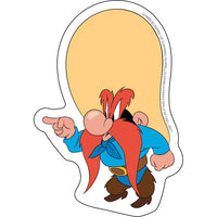 Thumbnail for Looney Tunes Yosemite Sam 3.5â€x5â€ Sticker - 6 pc prepack