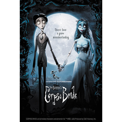 Corpse Bride Movie Poster 3.4"x5" Sticker - 6 pc prepack
