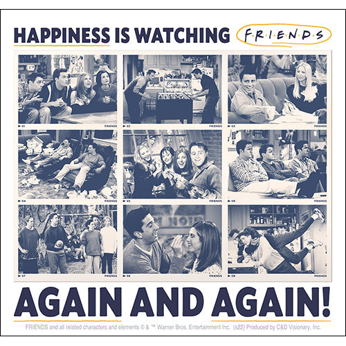 Friends Watch Over  Over 4.25"x4.5" Sticker - 6 pc prepack