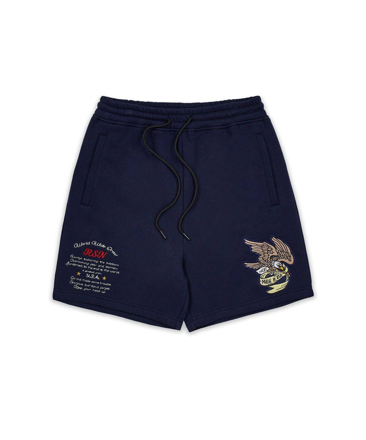 Wild & Free Embroidered Shorts