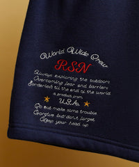 Thumbnail for Wild & Free Embroidered Shorts