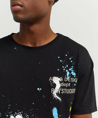 Thumbnail for Paint Splatter Box T-Shirt