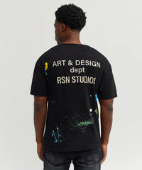 Thumbnail for Paint Splatter Box T-Shirt