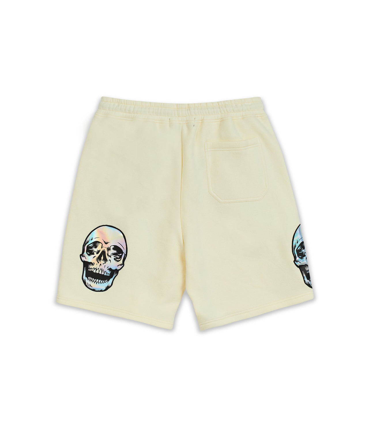 Holographic Skull Shorts