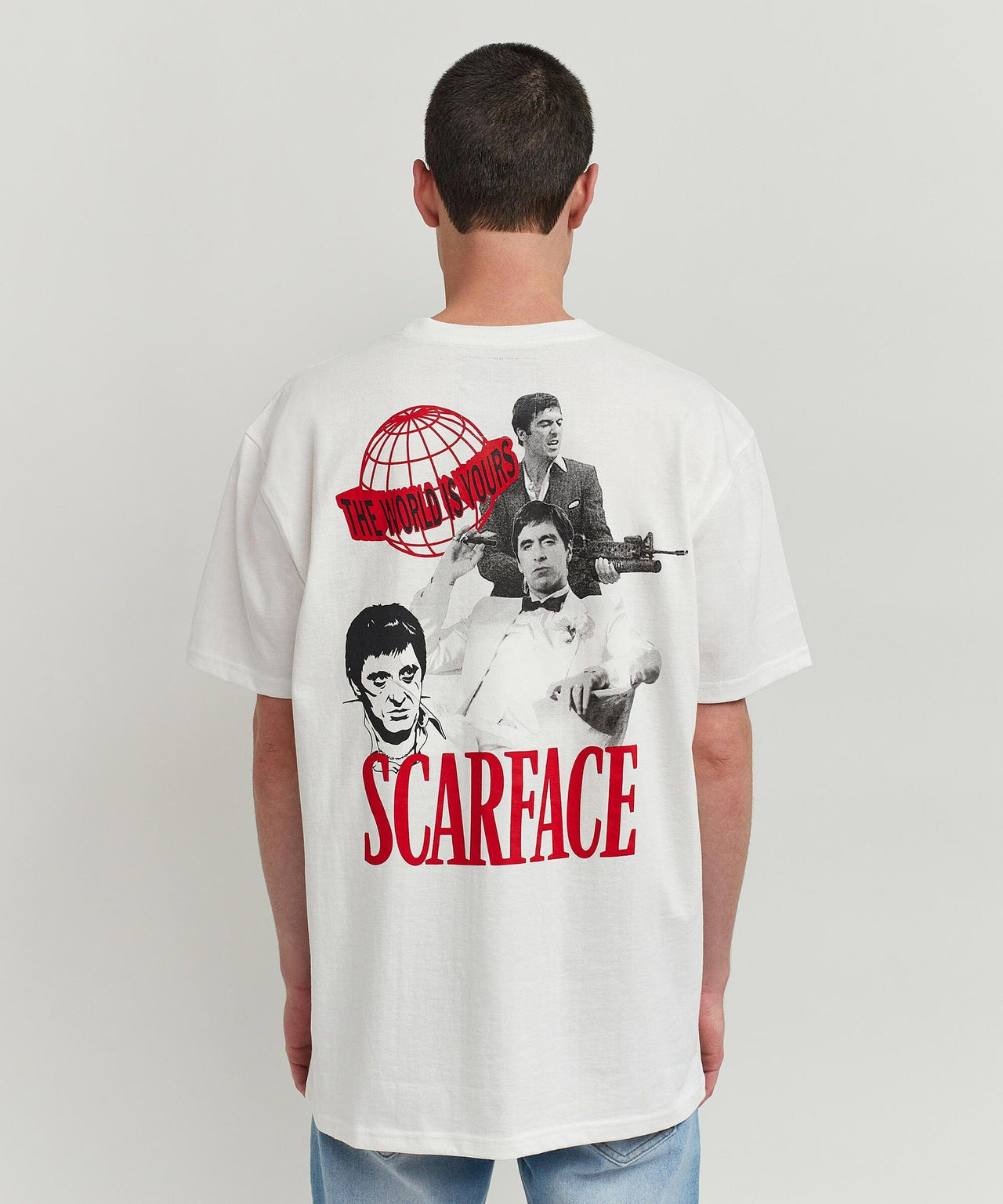 Scarface Chest Print T-Shirt