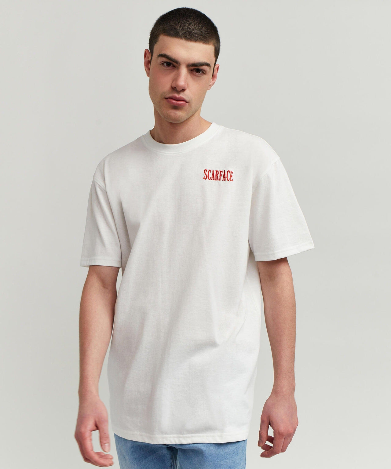 Scarface Chest Print T-Shirt