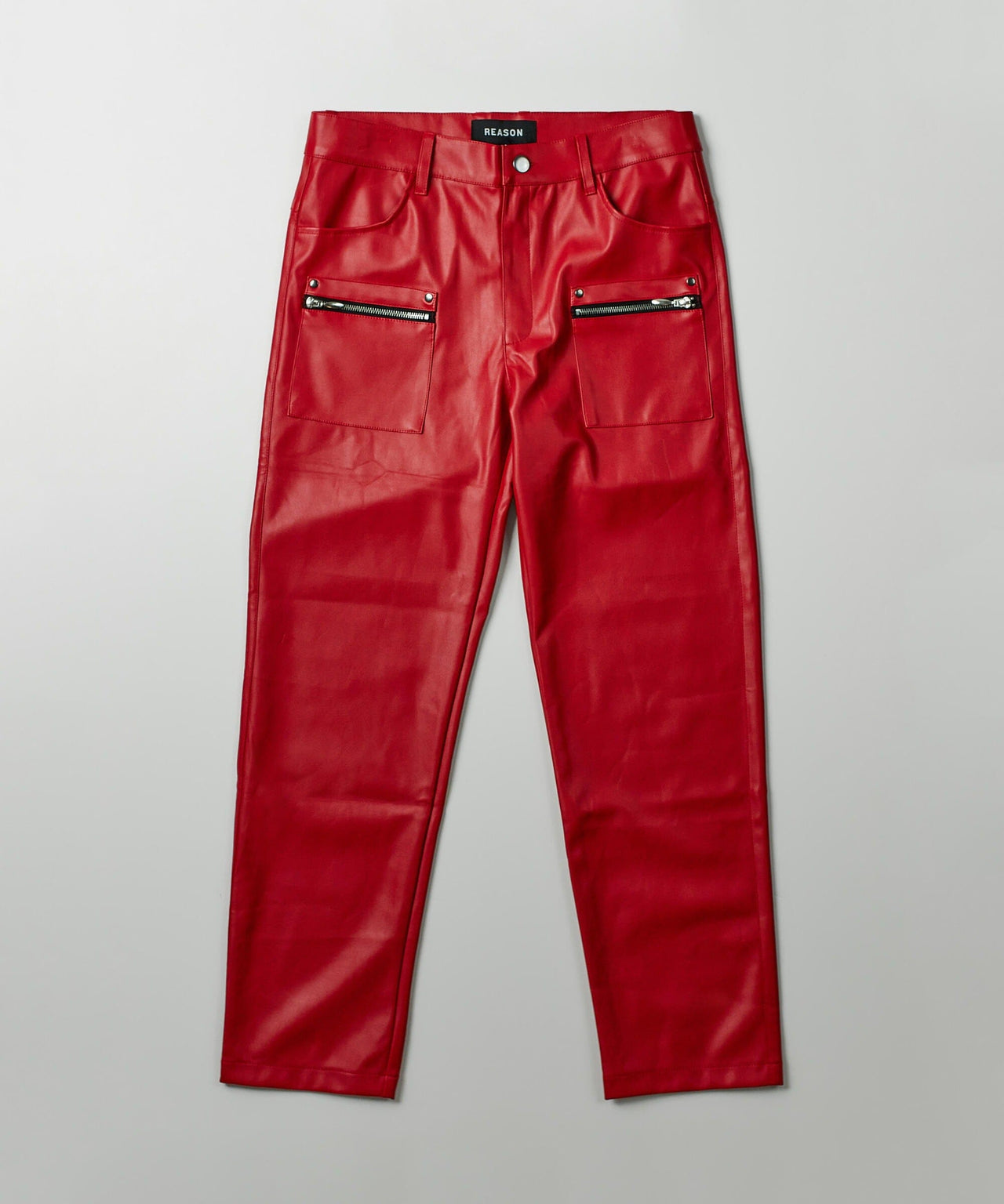 Tommy Leather Flare Denim
