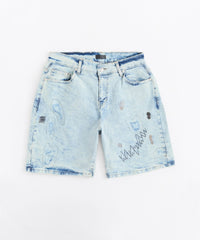 Thumbnail for Kids K' Andre Distressed Denim Short
