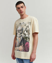 Thumbnail for Art Is Not A Crime T-Shirt - Khaki