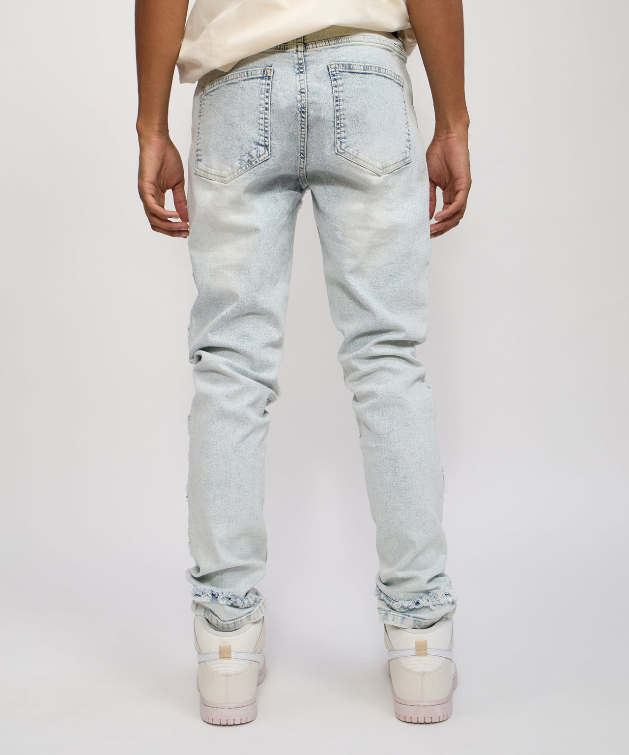 Skinny Fit Denim Pant - Light Blue 2