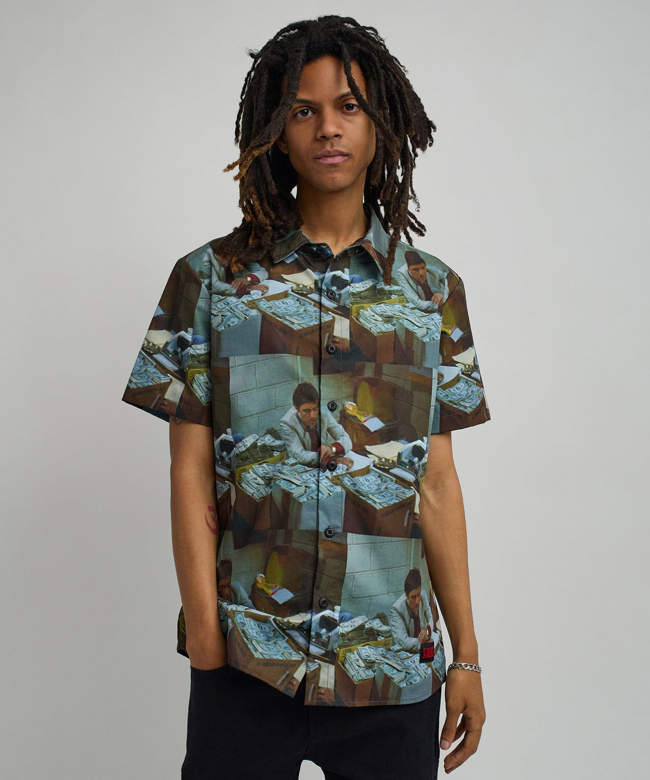 Scarface Money Woven Shirt
