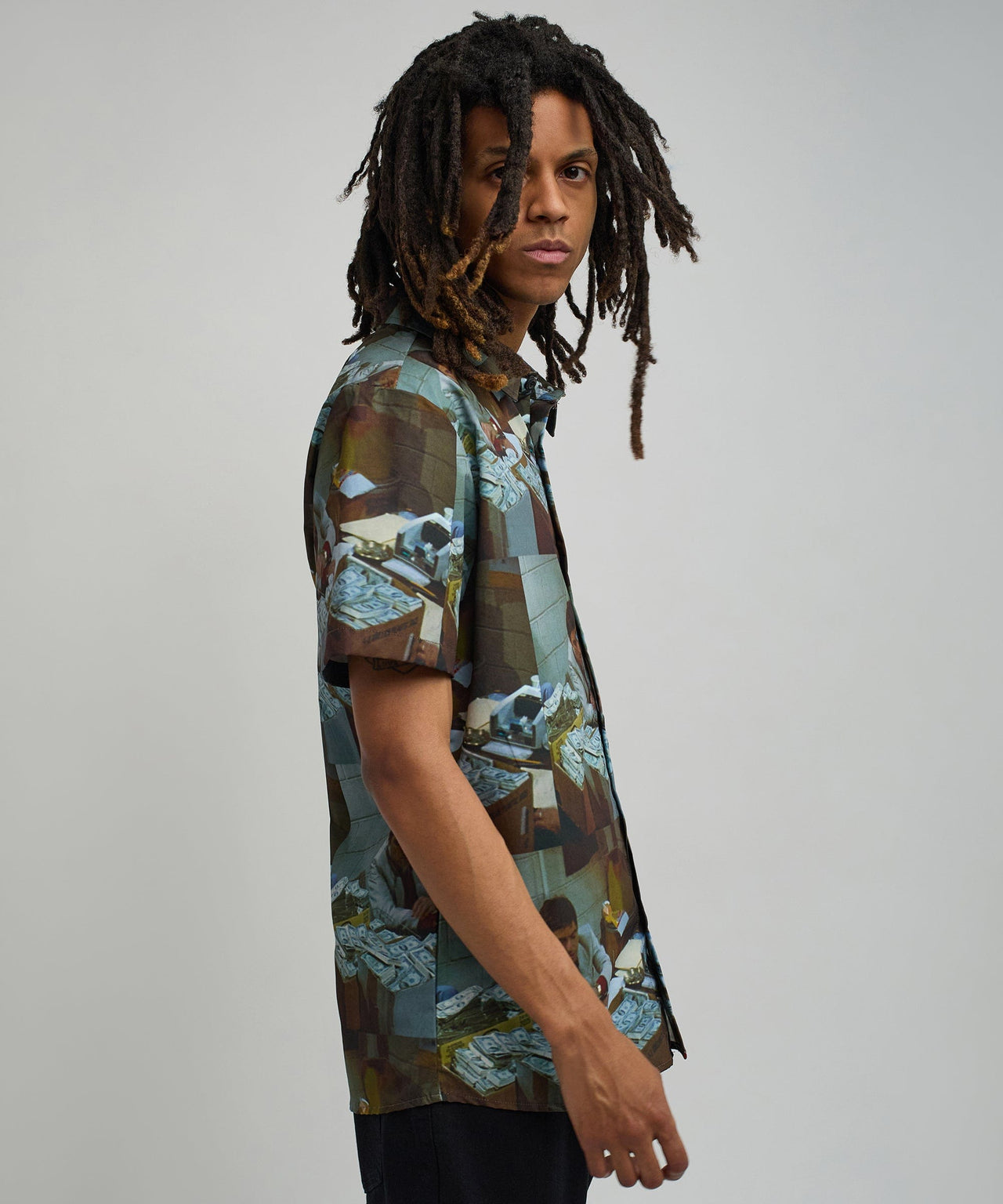Scarface Money Woven Shirt