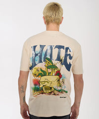 Thumbnail for Love Hate T-Shirt - Sand