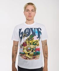 Thumbnail for Love Hate T-Shirt - White