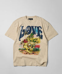 Thumbnail for Love Hate T-Shirt - Sand