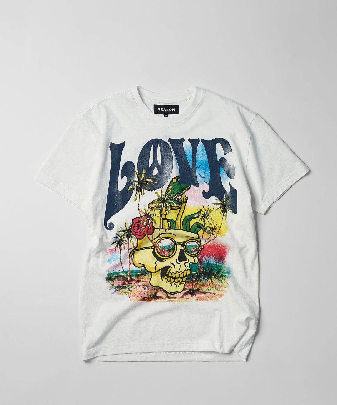 Love Hate T-Shirt - White
