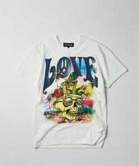 Thumbnail for Love Hate T-Shirt - White
