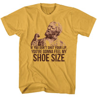 Thumbnail for REDD FOXX-SHOE SIZE-GINGER ADULT S/S TSHIRT
