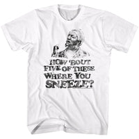 Thumbnail for REDD FOXX-SNEEZE-WHITE ADULT S/S TSHIRT