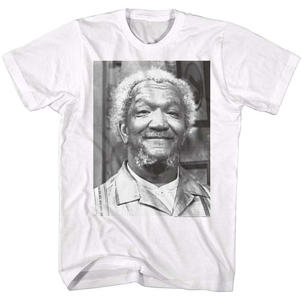 REDD FOXX-RESOLUTION-WHITE ADULT S/S TSHIRT
