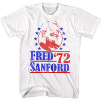 Thumbnail for REDD FOXX-VOTE FOR FRED-WHITE ADULT S/S TSHIRT