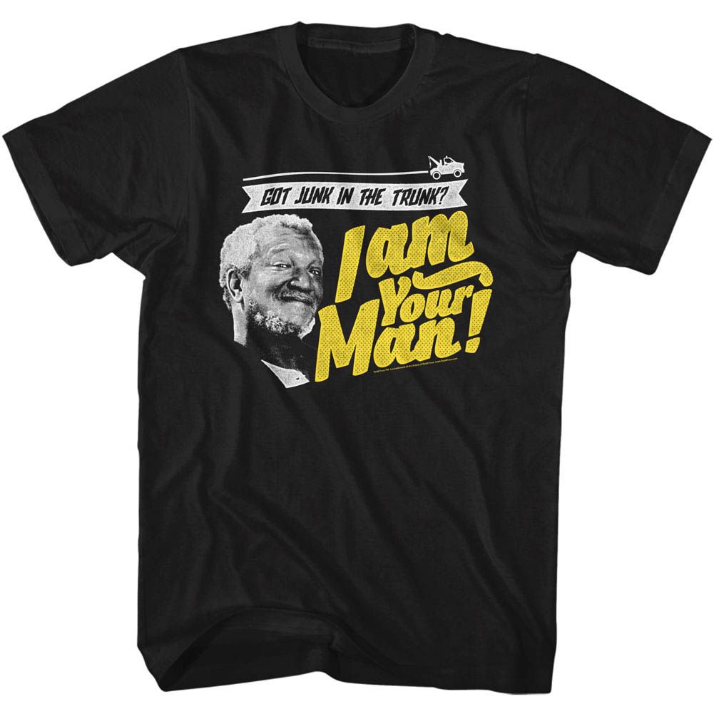 REDD FOXX-JUNK IN THE TRUNK 2-BLACK ADULT S/S TSHIRT
