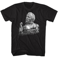 Thumbnail for REDD FOXX-HERES 5-BLACK ADULT S/S TSHIRT