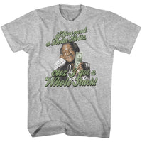 Thumbnail for REDD FOXX-DOLLA-GRAY HEATHER ADULT S/S TSHIRT