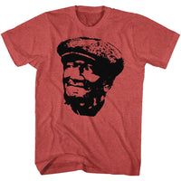 Thumbnail for REDD FOXX-REVOLUTION-RED HEATHER ADULT S/S TSHIRT