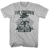 Thumbnail for REDD FOXX-ORIGINAL-GRAY HEATHER ADULT S/S TSHIRT