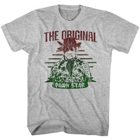 Thumbnail for REDD FOXX-ORIGINAL FADE-GRAY HEATHER ADULT S/S TSHIRT