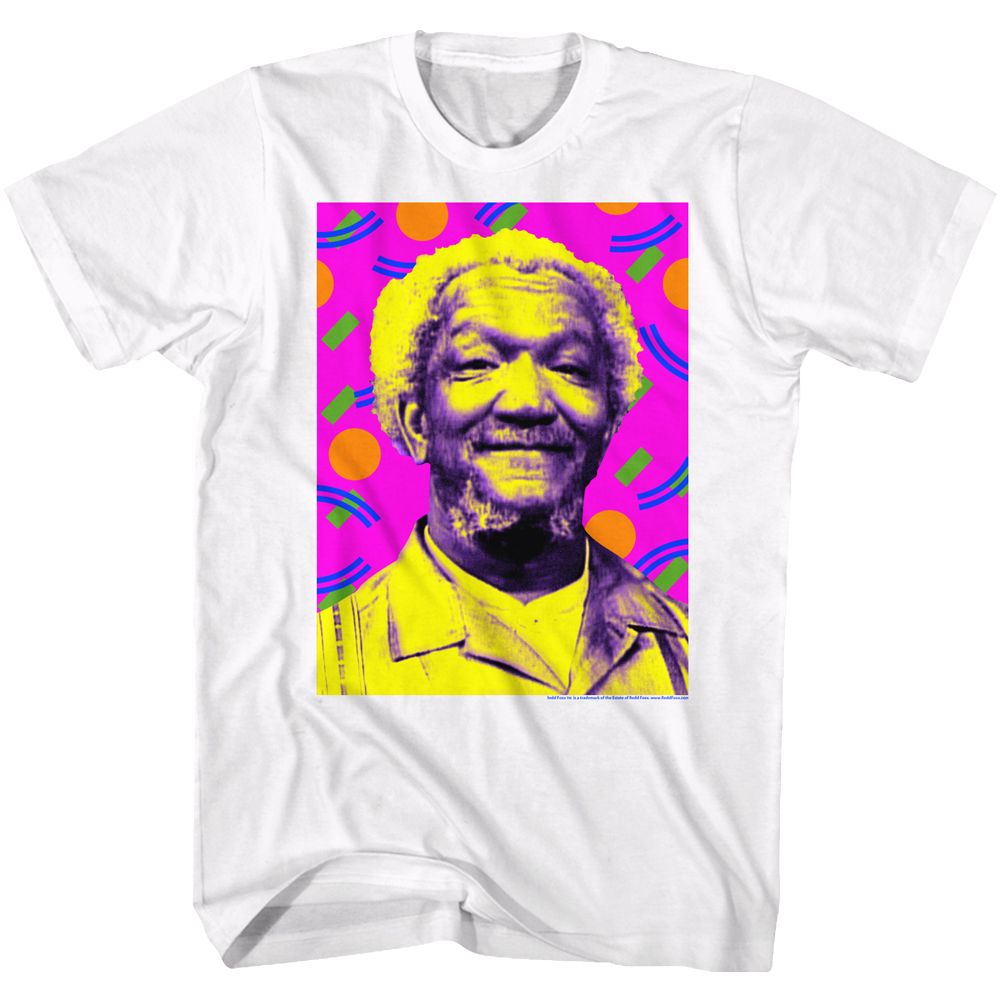 REDD FOXX-ZEN ARCADE-WHITE ADULT S/S TSHIRT