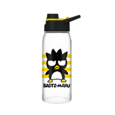 Sanrio Badtz Maru Pose Stripes  28oz Water Bottle w Screw Lid – 12 pc ppk ($5.50 each)