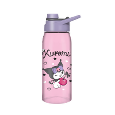 Sanrio Kuromi Cherry Hearts  28oz Water Bottle w Screw Lid – 12 pc ppk ($5.50 each)