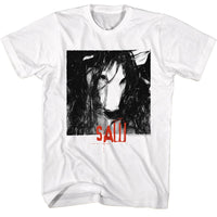 Thumbnail for SAW-SAW PIG MASK-WHITE ADULT S/S TSHIRT