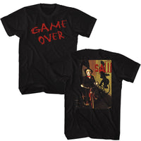 Thumbnail for SAW-SAW GAME OVER-BLACK ADULT S/S TSHIRT