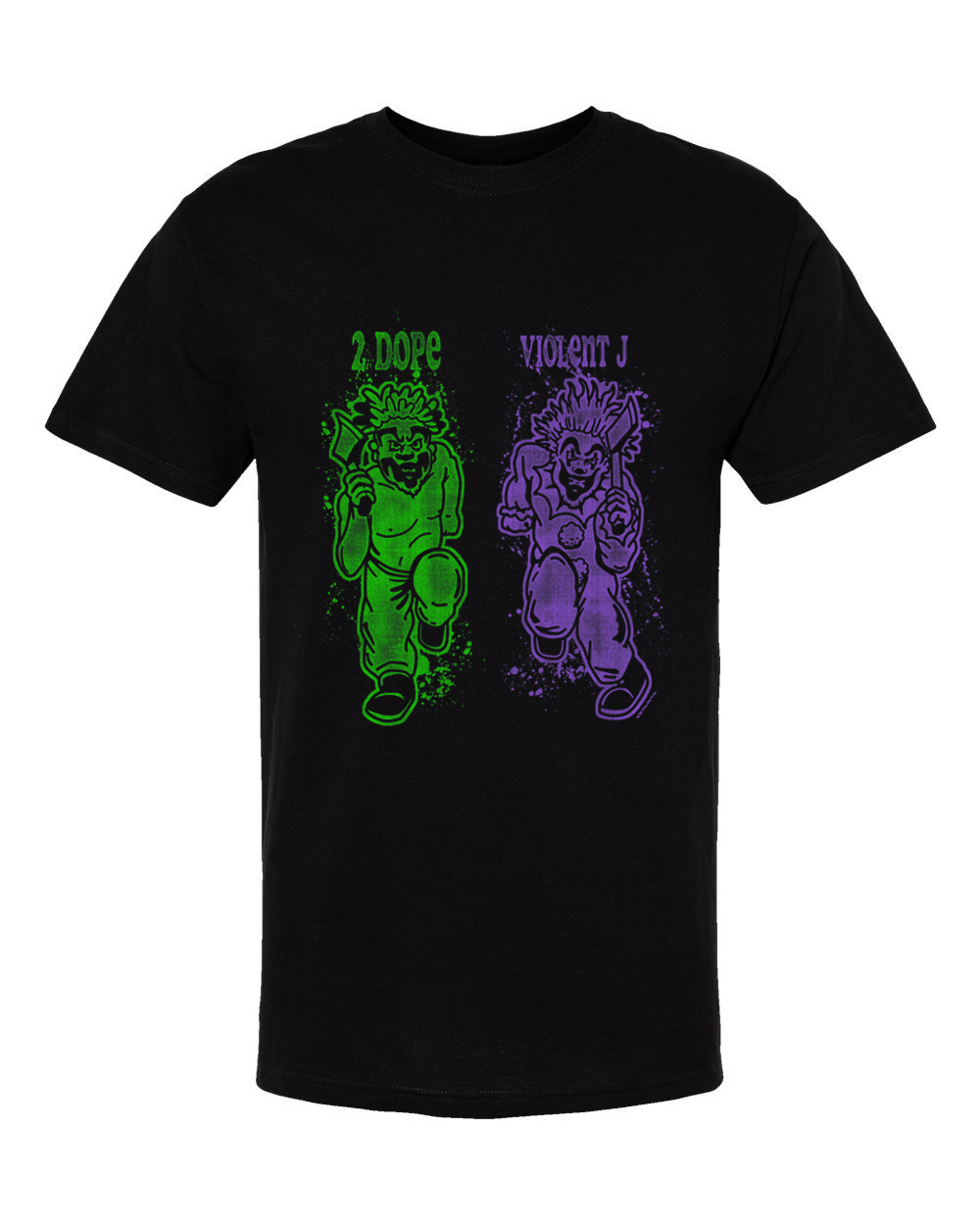 Insane Clown Posse - Cartoon with Axes T-shirt