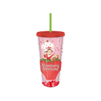 Thumbnail for Strawberry Shortcake Sitting Strawberry  32oz Confetti Cold Cup – 12 pc ppk ($7.50 each)