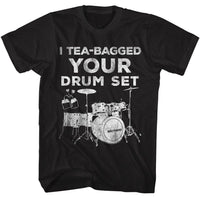 Thumbnail for STEP BROTHERS-STEP BROTHERS YOUR DRUM SET-BLACK ADULT S/S TSHIRT