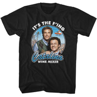 Thumbnail for STEP BROTHERS-STEP BROTHERS F ING WINE MIXER-BLACK ADULT S/S TSHIRT
