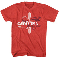 Thumbnail for STEP BROTHERS-STEP BROTHERS WINE MIXER POW-RED HEATHER ADULT S/S TSHIRT