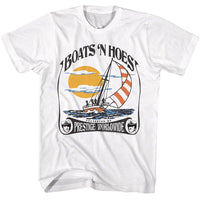Thumbnail for STEP BROTHERS-STEP BROTHERS BOATS N PRESENTED BY-WHITE ADULT S/S TSHIRT