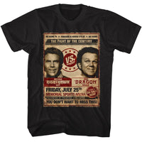 Thumbnail for STEP BROTHERS-STEP BROTHERS FIGHT POSTER-BLACK ADULT S/S TSHIRT
