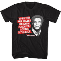 Thumbnail for STEP BROTHERS-STEP BROTHERS SQUARE IN THE FACE-BLACK ADULT S/S TSHIRT