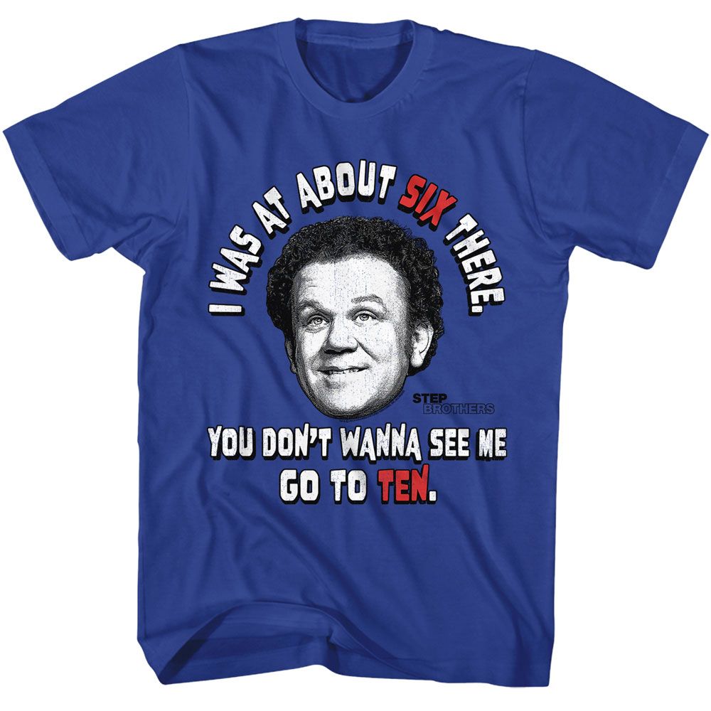 STEP BROTHERS-STEP BROTHERS GO TO TEN-ROYAL ADULT S/S TSHIRT