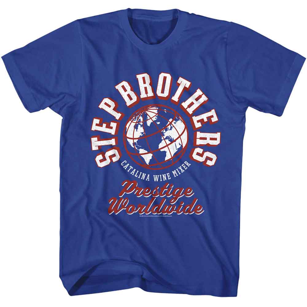 STEP BROTHERS-STEP BROTHERS SB COLLEGIATE-ROYAL ADULT S/S TSHIRT
